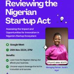 Call for Registration: ICAN-BOI Series – Reviewing the Nigerian Startup Act (Second Edition )