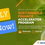 Call For Applications: Access Sustainable Finance Accelerator Program( Funding, Mentorship, Workshops and Training)