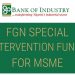 Call For Applications: FGN MSME N75 Billion Intervention Program
