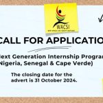 Call For Applications: WACSI Next Generation Internship Program