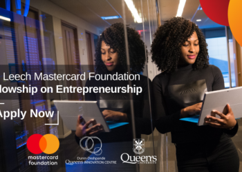 Call For Applications: Jim Leech Mastercard Foundation Fellowship on Entrepreneurship 2025 For Africans