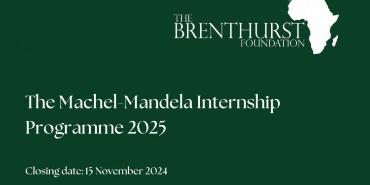Call For Applications: The Brenthurst Foundation Machel-Mandela Internship Program 2025 for young graduates