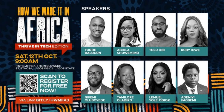 How We Made it in Africa 3.0 is happening live in Lekki next Saturday!