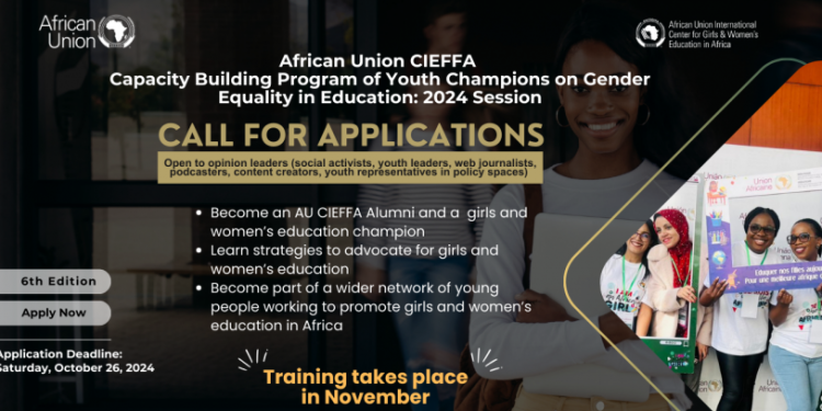Calls for Application: African Union CIEFFA 6th Youth Capacity Building Program