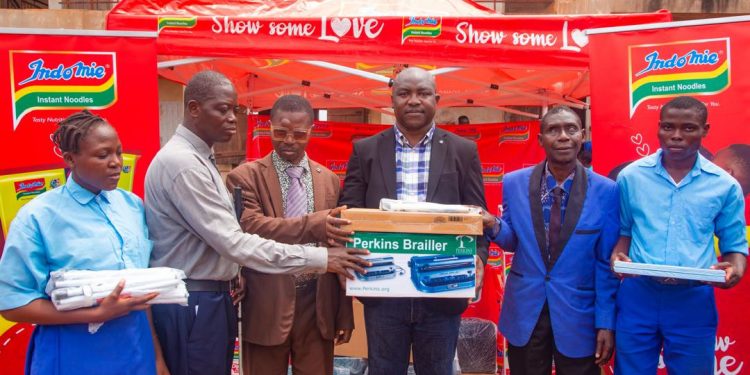 Dufil Prima Foods Supports Visually Impaired Students in Ibadan with Assistive Devices
