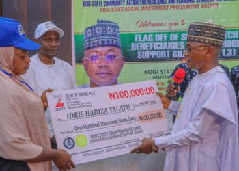 Governor Ahmed Ododo Disburses N100,000 Livelihood Support Grant for 8,000 Youths and Women in Kogi State