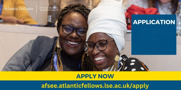 Call For Applications: Fully-funded Atlantic Fellows for Social and Economic Equity program 2025