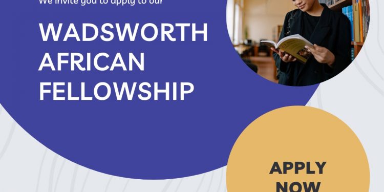 Call For Applications: Wadsworth African Fellowship Program ( Annual stipend of $20,000)