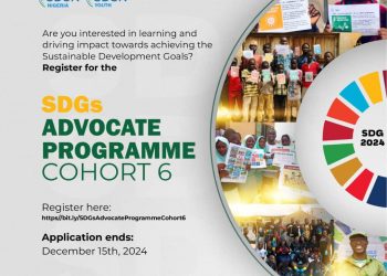 Call For Applications: Sustainable Development Goals (SDGs) Advocate Program Cohort 6