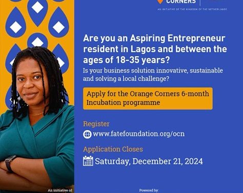 Orange Corners Nigeria Incubation Programme Cohort 12