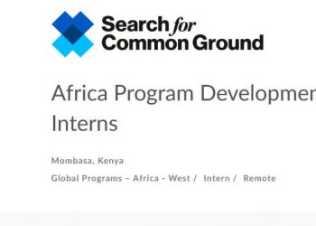 Call For Applications: Search for Common Ground Africa Program Development Internship 2025