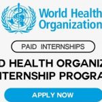 Call for Applications: WHO Internship Program