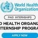 Call for Applications: WHO Internship Program