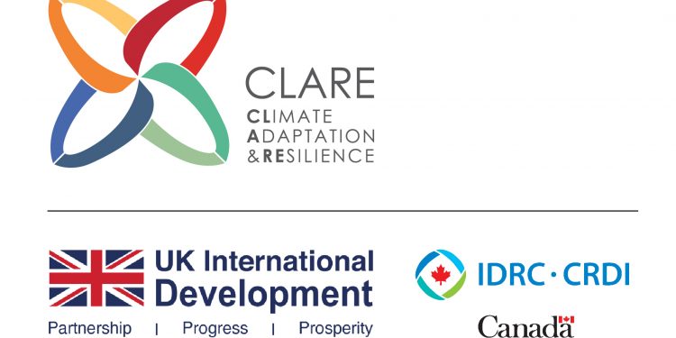 Call For Application: Climate Adaptation and Resilience (CLARE) programme: Research for Impact (R4I) opportunities fund