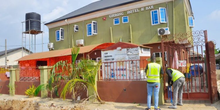 Lagos State Government Shuts Down Businesses for Environmental Violations in Ikorodu