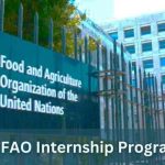 Call For Applications: Food and Agriculture Organization (FAO) Internship Program2025 For Students Worldwide (monthly stipend of $700)