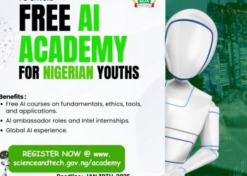 Federal Government of Nigeria AI Academy Program 2025 for young Nigerians