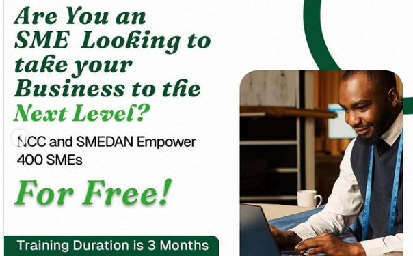 Call For Applications: NCC/ SMEDAN Digital Academy Training For SMEs