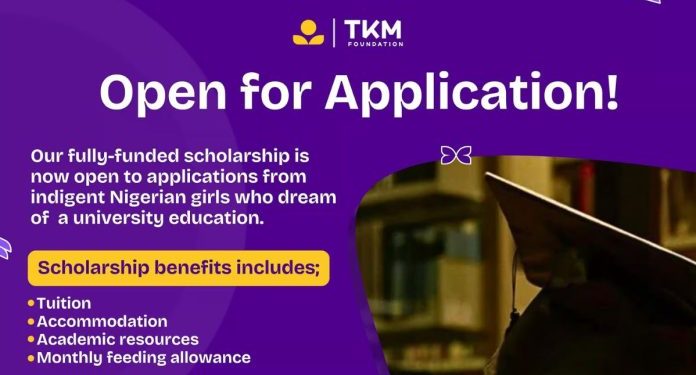 Call For Applications: TKM Foundation Scholarship 2024 For Nigerians (Fully Funded)