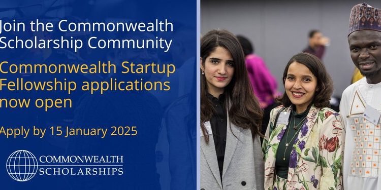 Call For Applications: Commonwealth Startup Fellowship 2025 for early stage start-ups (Fully Funded to Accra, Ghana)