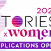 Call For Applications: Stories x Women Program 2025 for Women Creatives (Fully-funded)
