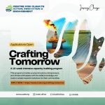 Call For Applications: Crafting Tomorrow Program (12 weeks intensive Trainings For Young Innovators, Entrepreneurs, and Climate Enthusiasts )