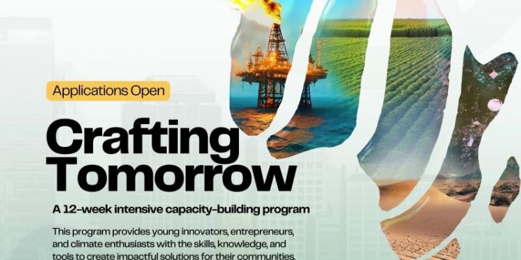 Call For Applications: Crafting Tomorrow Program (12 weeks intensive Trainings For Young Innovators, Entrepreneurs, and Climate Enthusiasts )