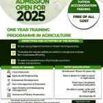 Call For Applications: Leventis Foundation Nigeria One Year Training Program in Modern, Sustainable Agriculture 2025