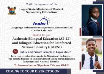 Lenhs Lab Ltd Launches Authentic Bilingual Education (AB-LE) and Bilingual Education for Reinforced National Identity (BERNI) in Lagos State