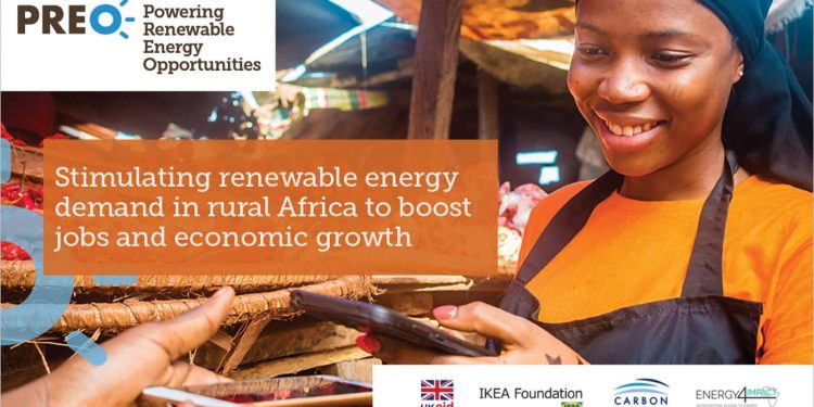 Call For Applications: Powering Renewable Energy Opportunities For Africans