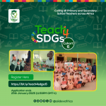 Call For Applications: Teach4SDGs Program Cohort 6