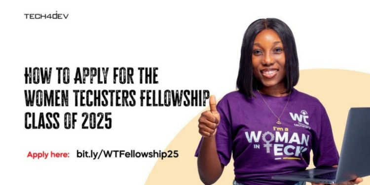 Call For Applications: Women Techsters Fellowship Class of 2025