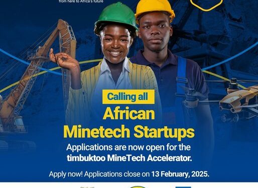 Call for Applications: UNDP timbuktoo MineTech Accelerator Program 2025 for young African Mining Entrepreneurs
