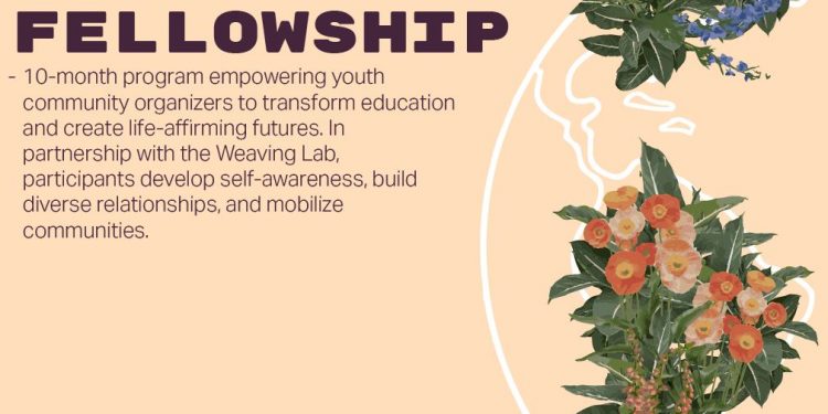 Call For Applications: YouthxYouth Weavership Fellowship Program 2025