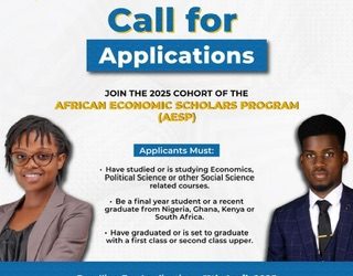 Call For Applications: African Economic Scholars Program 2025 For Africans