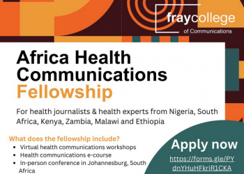 Call For Applications: Africa Health Communications Fellowship 2025