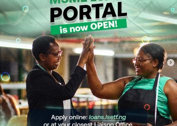 Call For Applications: LSETF MSME Loan (from N50,000 to as high as N5,000,000)