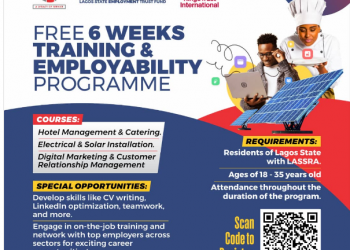 Call For Applications: LSETF/KTI Free 6 Weeks Training & Employability Program