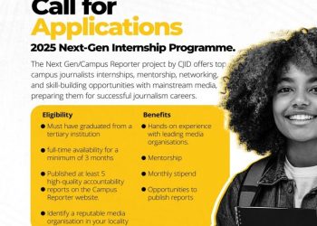 Centre for Journalism Innovation and Development (CJID) Next Gen Internship Programme 2025