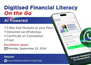 Call For Applications: FATE Foundation Digitised Financial Literacy on the Go