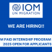 Call For Applications: IOM Global Internship Program 2025 – Remote and On-Site