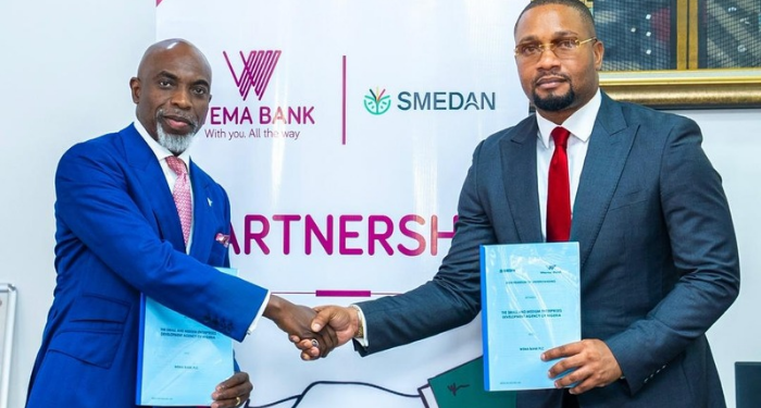 Wema Bank, SMEDAN Partner to Empower 800,000 MSMEs in Nigeria