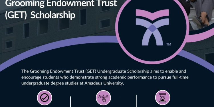 Call For Applications: Grooming Endowment Trust (GET) Undergraduate Scholarship