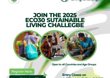 Call For Applications: ECO30 3.0 Sustainable Living Challenge