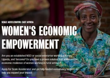 Call For Applications: Scale Accelerator Women's Economic Empowerment 2025 for East Africa