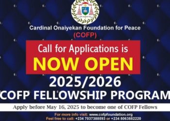 Call For Applications: COFP Fellowship Program 2025/2026: (Fully Funded Training, Professional Certification, and Hands-on Peacebuilding with a Seed Grant)