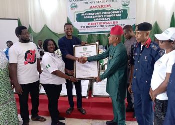SON Certifies 62 Locally Made Products in Ebonyi