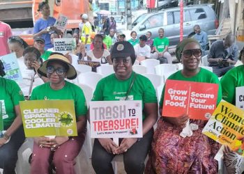 Lagos Trains Market Women on Waste Management and Sustainability