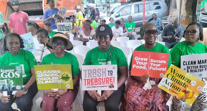 Lagos Trains Market Women on Waste Management and Sustainability