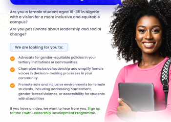 Call For Applications: Youth Leadership Development Program For Female Undergraduates in Nigeria